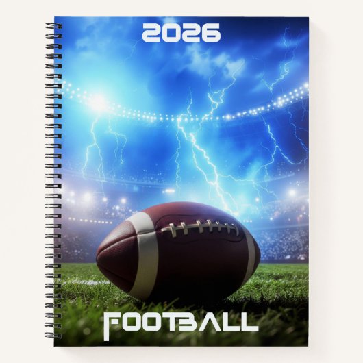 FOOTBALL 2026 ノートブック (正面)