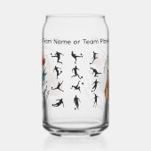 Football 2026 Can Glass – Mexico USA Canada Design ガラス缶 (左)