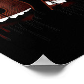 Football 67 Six Seven Funny Gen Alpha Meme Drip  ポスター (角)