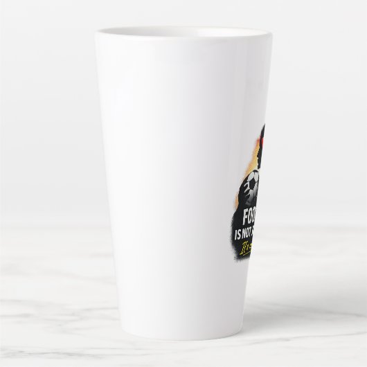 Football and Identity カフェラテマグ (正面)