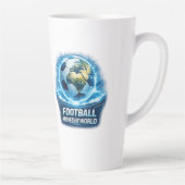 Football and Identity カフェラテマグ (右)