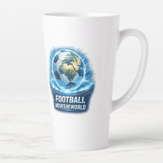 Football and Identity カフェラテマグ (右)