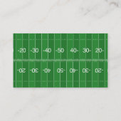 Football Baby Shower | A Little All Star Is On His エンクロージャーカード (裏面)