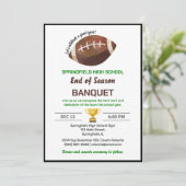 Football Banquet 招待状 (スタンド正面)