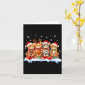 Football Baseball Basketball Player Funny Srt Chri カード (黄色い花)