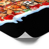 Football Baseball Basketball Player Funny Srt Chri ポスター (角)