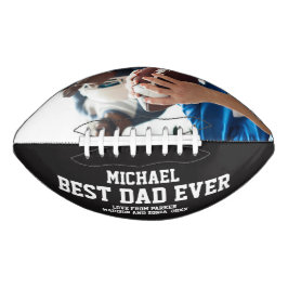 Football Best Dad Ever Sports Happy Fathers Day アメリカンフットボール