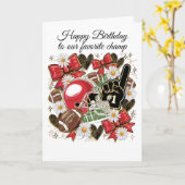 football card for women/girls カード (黄色い花)