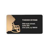 Football Coach  ラベル (正面)