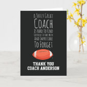 Football Coach Cards From The Team Best Ever  カード (黄色い花)