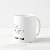 Football Coach Mug Travel Best Funny Thank You コーヒーマグカップ (正面右)