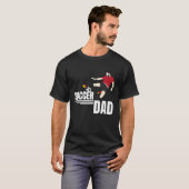 Football Dad Father Soccer Player  T Tシャツ (正面フル)