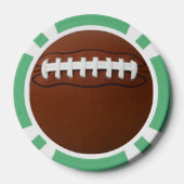 Football Design Poker Chips ポーカーチップ (裏面)
