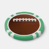 Football Design Poker Chips ポーカーチップ (シングル)