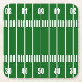 Football Field スクエアペーパーコースター (正面)