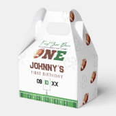 Football First Year Down 1st Birthday フェイバーボックス (正面サイド)