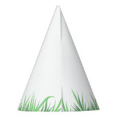 Football First Year Down Birthday Party パーティーハット (裏面)