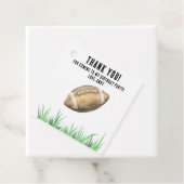 Football First Year Down Birthday Party フェイバータグ (インサイチュ)