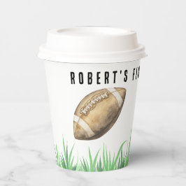 Football First Year Down Birthday Party 紙コップ