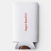 Football Halftime スリム缶クーラー (裏面)