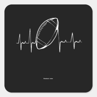Football Heartbeat, Pulse Design スクエアシール