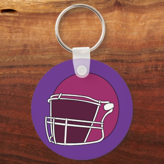 Football Helmet キーホルダー (裏面)