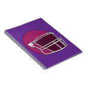 Football Helmet ノートブック (右側)