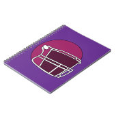 Football Helmet ノートブック (左側)