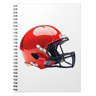 Football Helmet Notebook Cover ノートブック