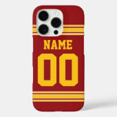 Football Jersey -カスタマイズお客様の情報 Case-Mate iPhoneケース (裏面)