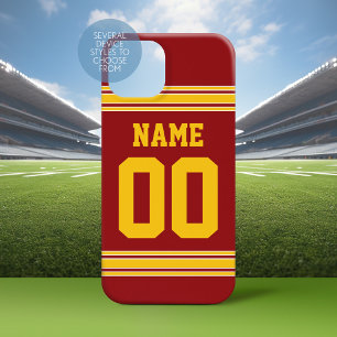 Football Jersey -カスタマイズお客様の情報 iPhone 16 Proケース
