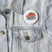 Football Mama Button Pin 缶バッジ (インサイチュ)