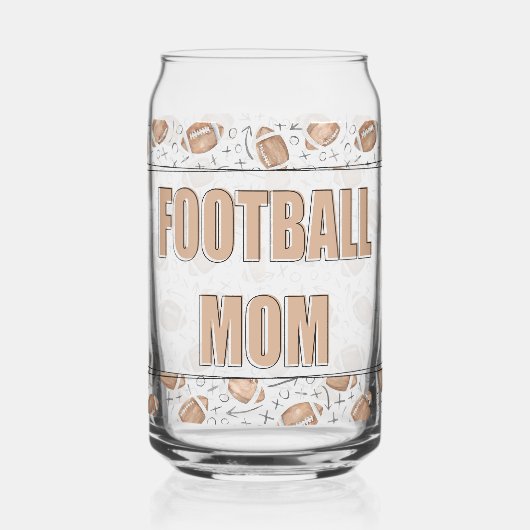 Football mom ガラス缶 (左)