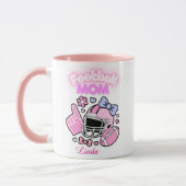 Football Mom Coffee Mug マグカップ (左)
