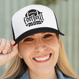 Football Mom, Funny Mom of The Football キャップ