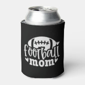 Football Mom, Funny Mom of The Football 缶クーラー (缶正面)