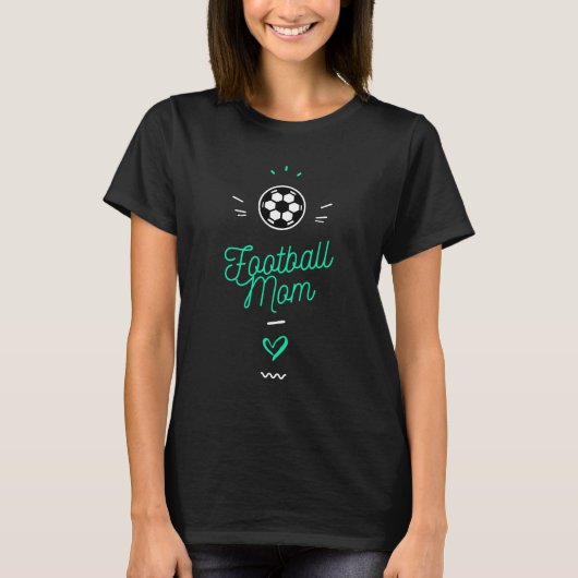 Football mom tシャツ (正面)