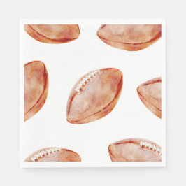 Football Party Napkins スタンダードランチョンナプキン