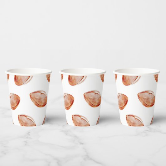 Football Party Paper Cups 紙コップ (複数)