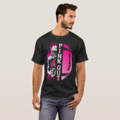 Football Pink Out Team Breast Cancer Awareness Mon Tシャツ (正面フル)