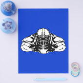 football_player100 FOOTBALL PLAYER TOUGH SPORTS SU チラシ (シングル)
