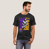 Football Player Touchdown American Football Homeru Tシャツ (正面フル)