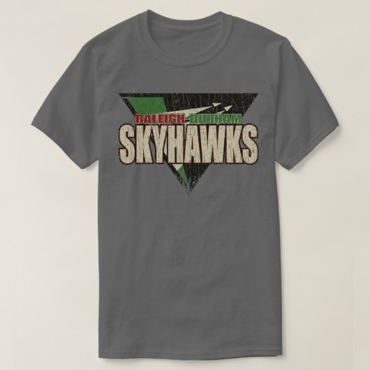 Football Raleigh Durham Skyhawks 1991 Tシャツ (デザイン正面)