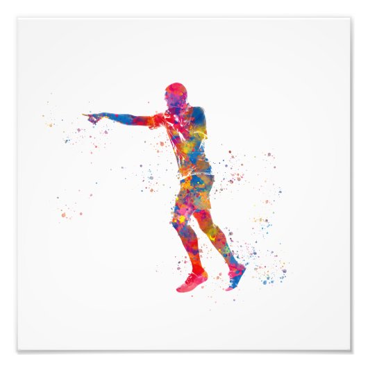 Football referee フォトプリント            (正面)