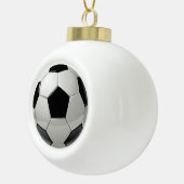 Football Soccer Ball Ceramic Christmas Ornament セラミックボールオーナメント (右)