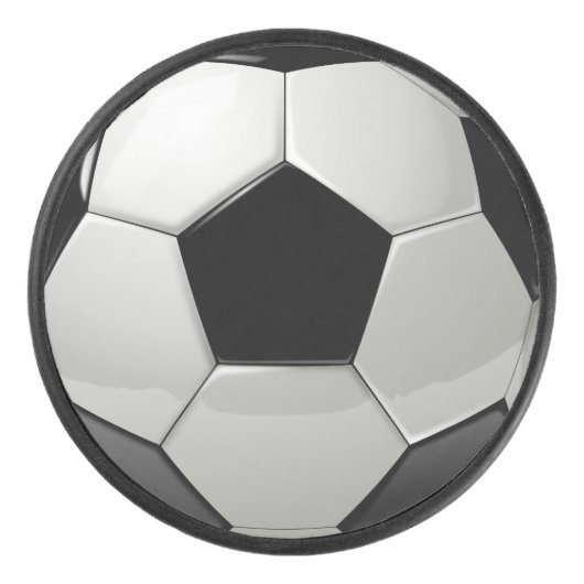 Football Soccer Ball Hockey Puck  アイスホッケーパック (正面)