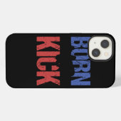 Football Soccer Kicker Born To Kick Gift Idea iPhoneケース (裏面横)