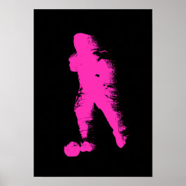 Football / Soccer Player - Abstract Watercolor Art ポスター