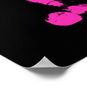 Football / Soccer Player - Abstract Watercolor Art ポスター (角)