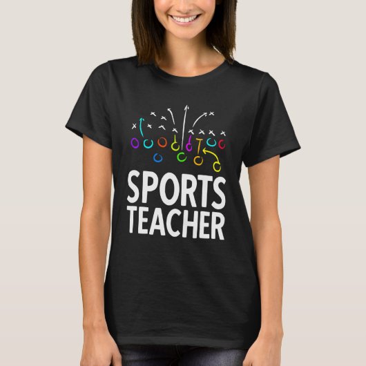 Football Sports Trainer Coach Player Tシャツ (正面)